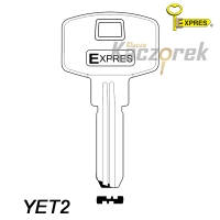 Expres 010 - klucz surowy mosiężny - YET2